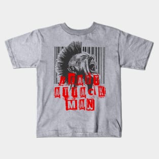 heart attack man on the barcode punk Kids T-Shirt